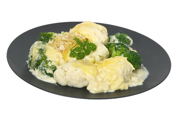 Brocolli & Cauliflower Cheese